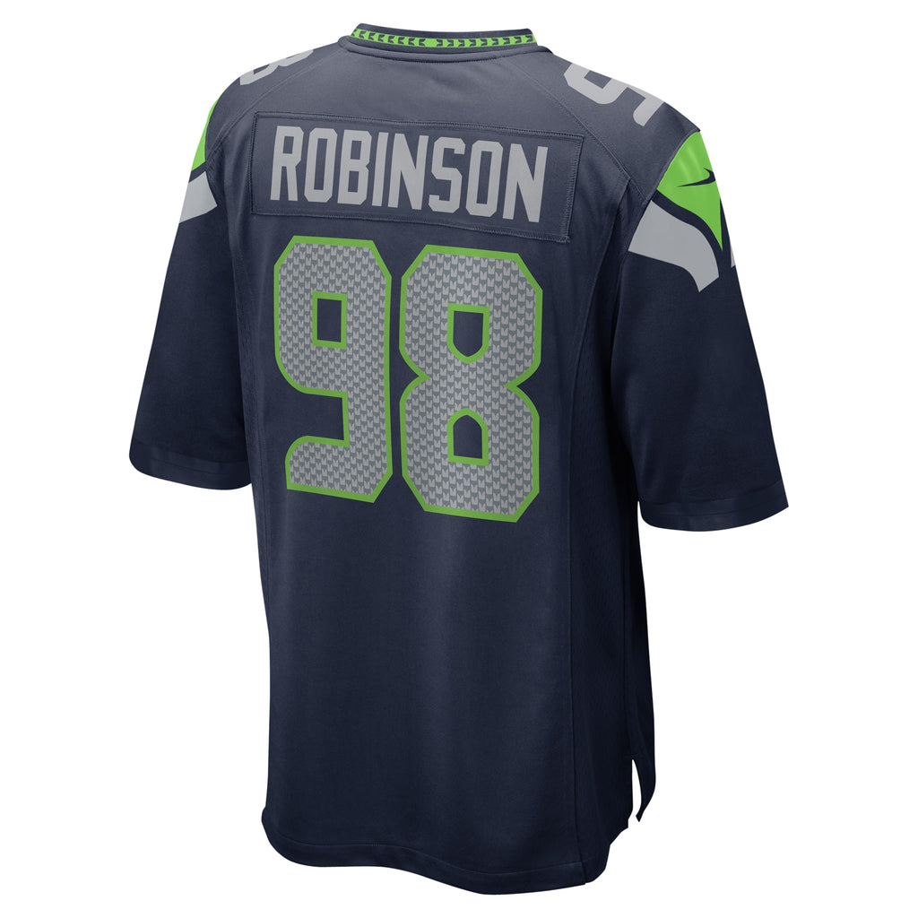 Alton Robinson Seattle Seahawks Game Jersey - College Navy