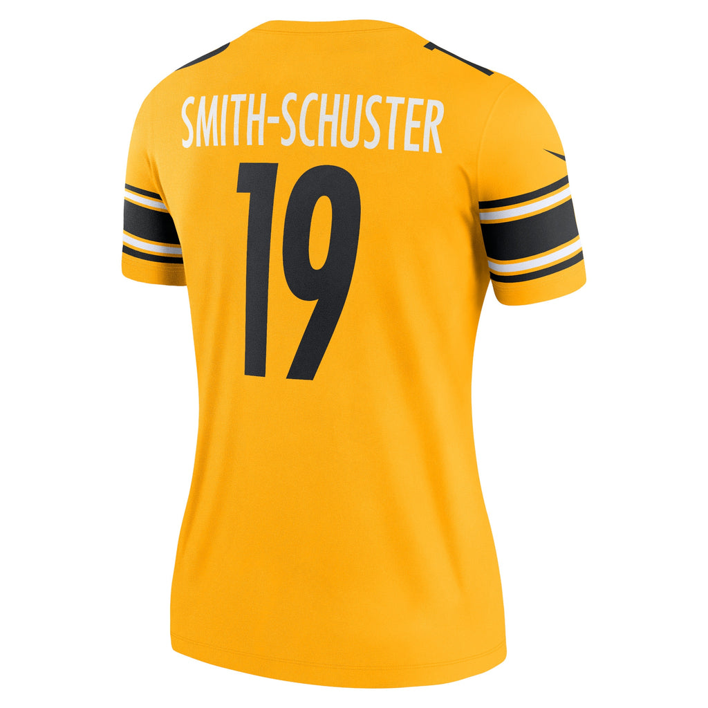 JuJu Smith-Schuster Pittsburgh Steelers Women's Inverted Legend Jersey - Gold