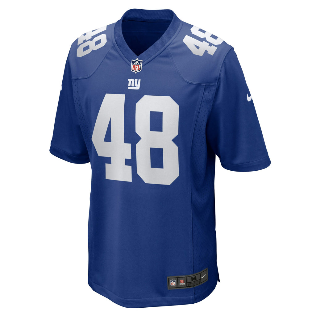 Tae Crowder New York Giants Team Game Jersey - Royal