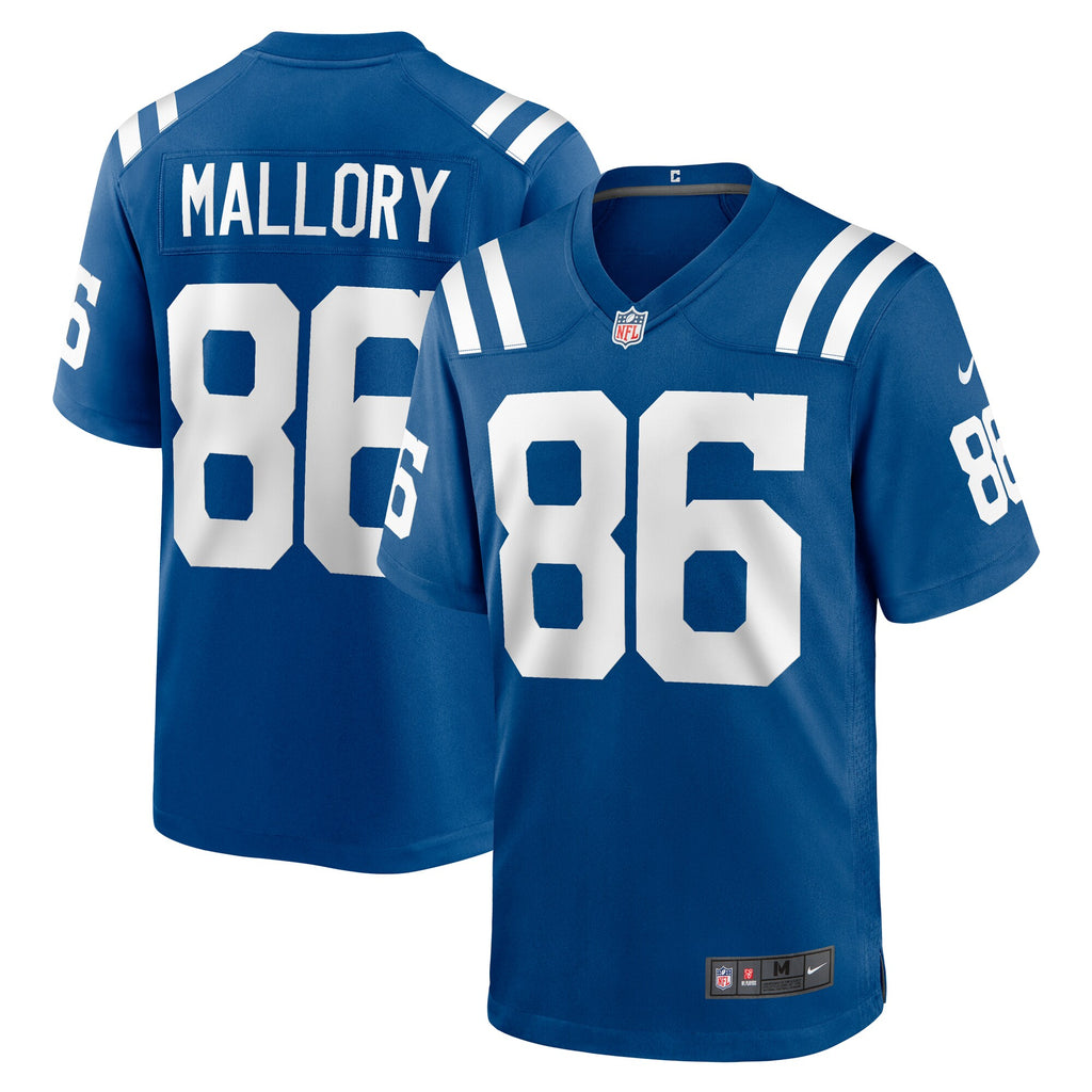 Will Mallory Indianapolis Colts Team Game Jersey - ?Royal