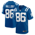 Will Mallory Indianapolis Colts Team Game Jersey - ?Royal