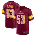 Trai Turner Washington Commanders Player Game Jersey - Burgundy