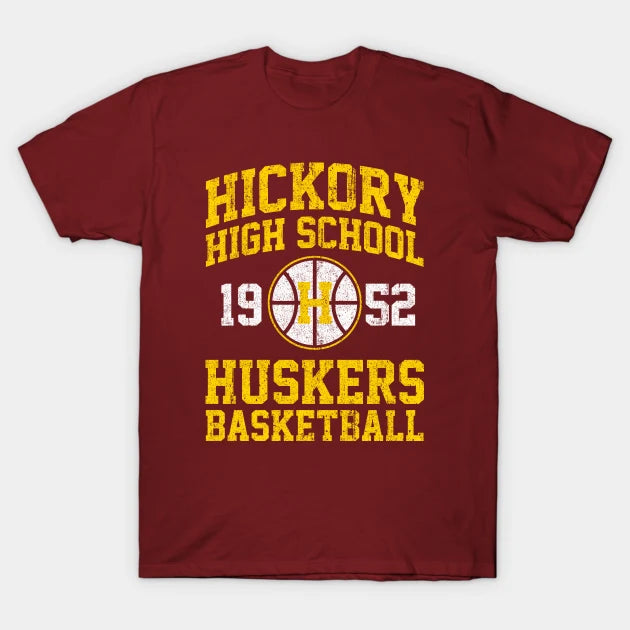 Hickory High School Huskers Basketball T-Shirt