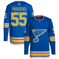 Colton Parayko St. Louis Blues Alternate Authentic Pro Jersey - Blue