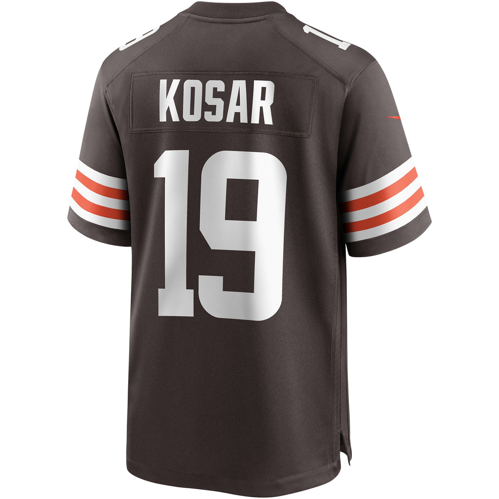 Bernie Kosar Cleveland Browns Game Retired Player Jersey - Brown