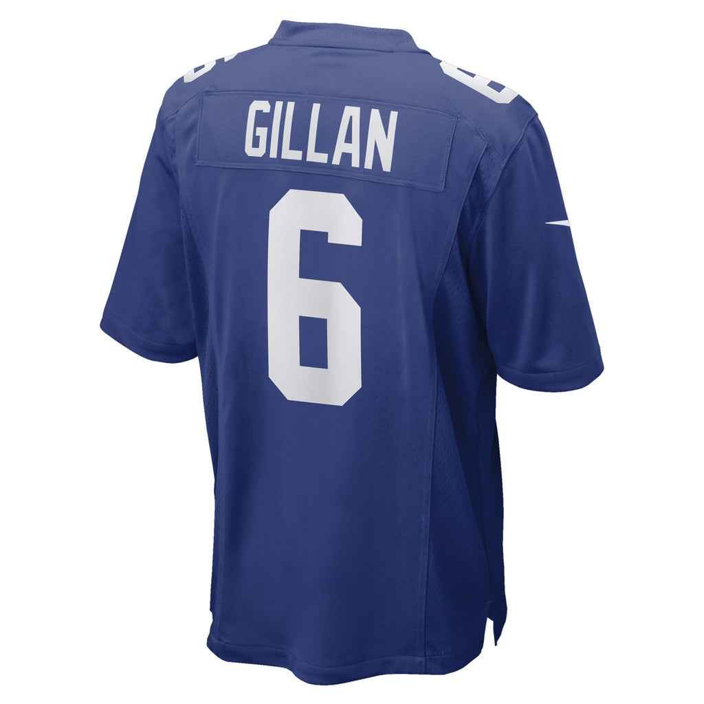 Jamie Gillan New York Giants Game Player Jersey - Royal