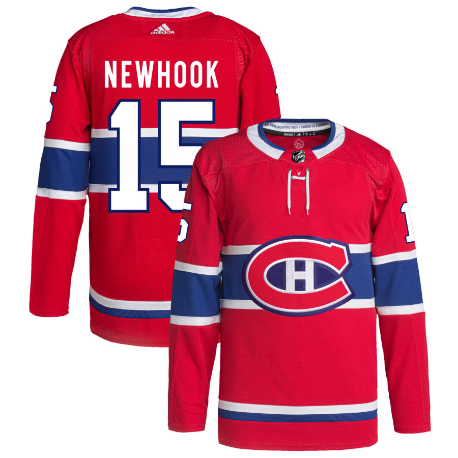Alex Newhook Montreal Canadiens Home Primegreen Authentic Pro Jersey - Red