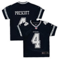 Preschool Dak Prescott Navy Dallas Cowboys Team Game Jersey