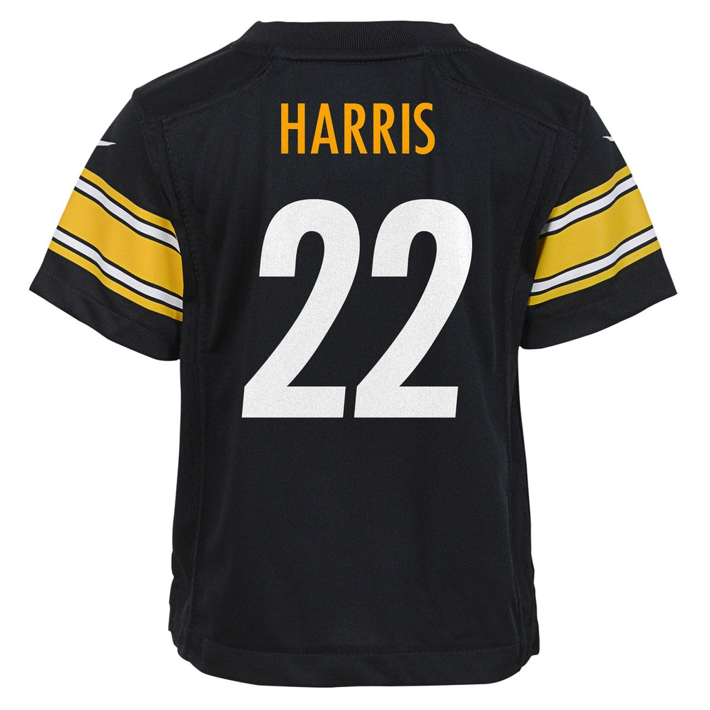 Toddler Najee Harris Black Pittsburgh Steelers Game Jersey