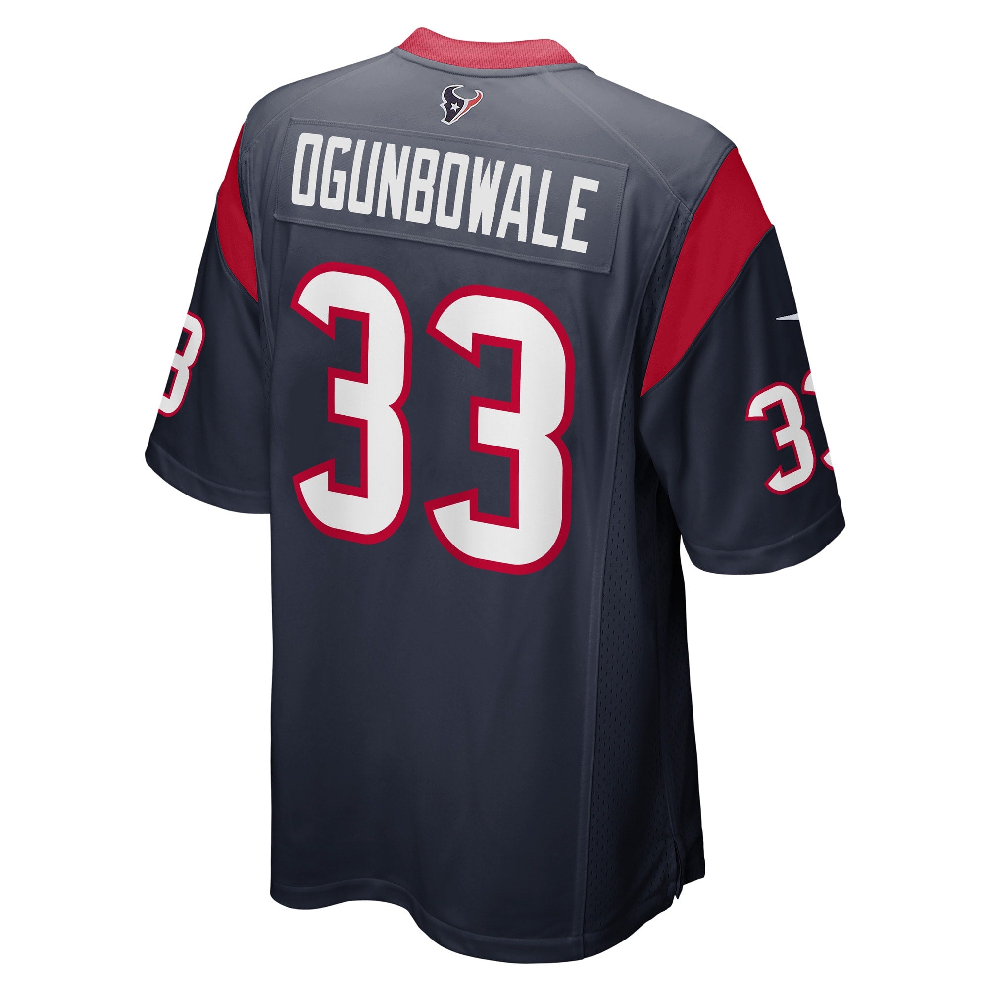Dare Ogunbowale Houston Texans Game Player Jersey - Navy
