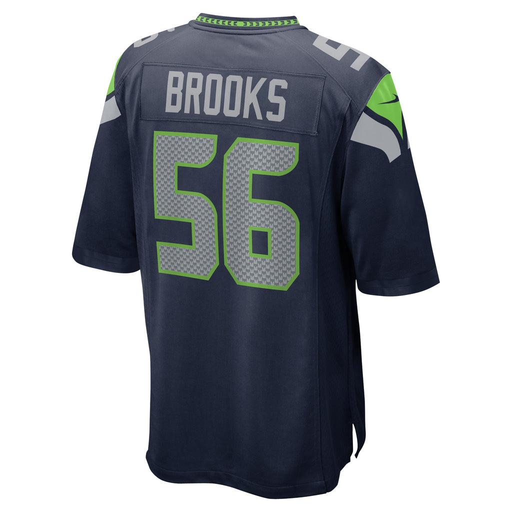 Jordyn Brooks Seattle Seahawks Player Game Jersey - College Navy