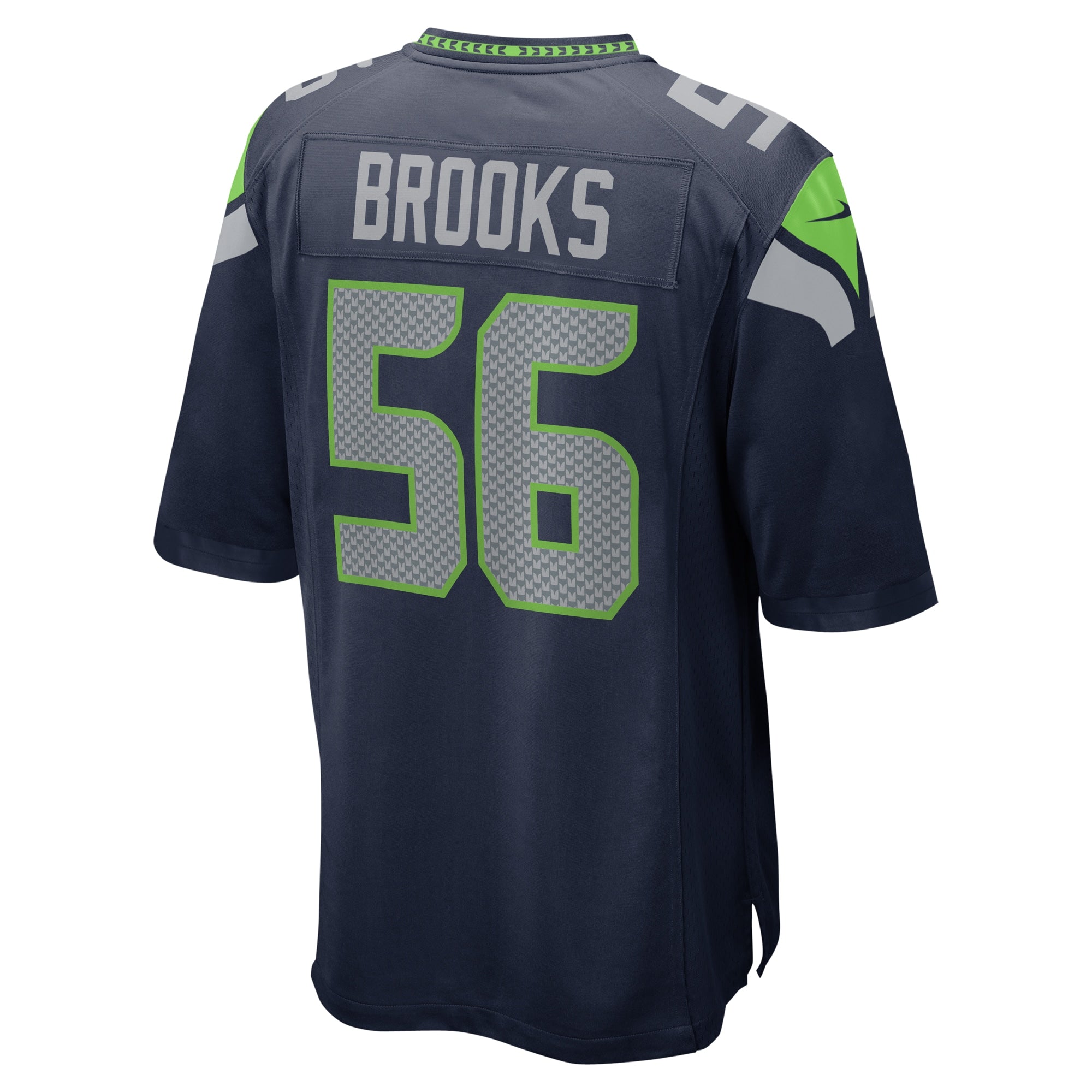 Jordyn Brooks Seattle Seahawks Player Game Jersey - College Navy