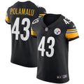 Troy Polamalu Pittsburgh Steelers Retired Player Elite Jersey - Black