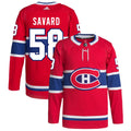 David Savard Montreal Canadiens Home Primegreen Authentic Pro Jersey - Red