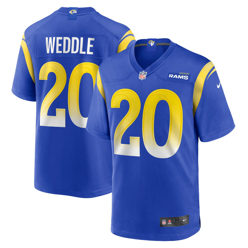 Eric Weddle Los Angeles Rams Game Jersey - Royal