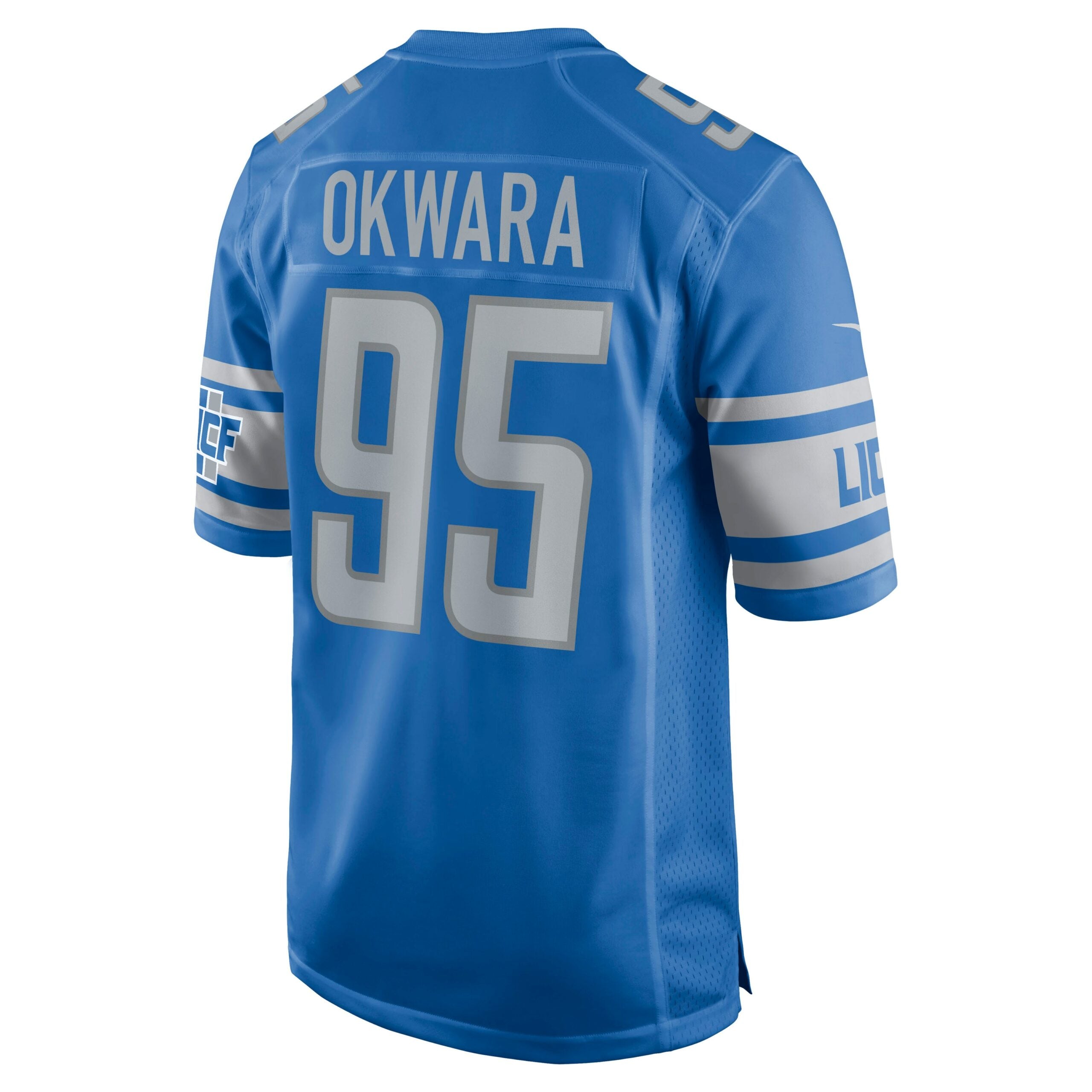 Romeo Okwara Detroit Lions Game Jersey - Blue