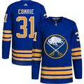 Eric Comrie Buffalo Sabres Home Authentic Pro Jersey - Royal
