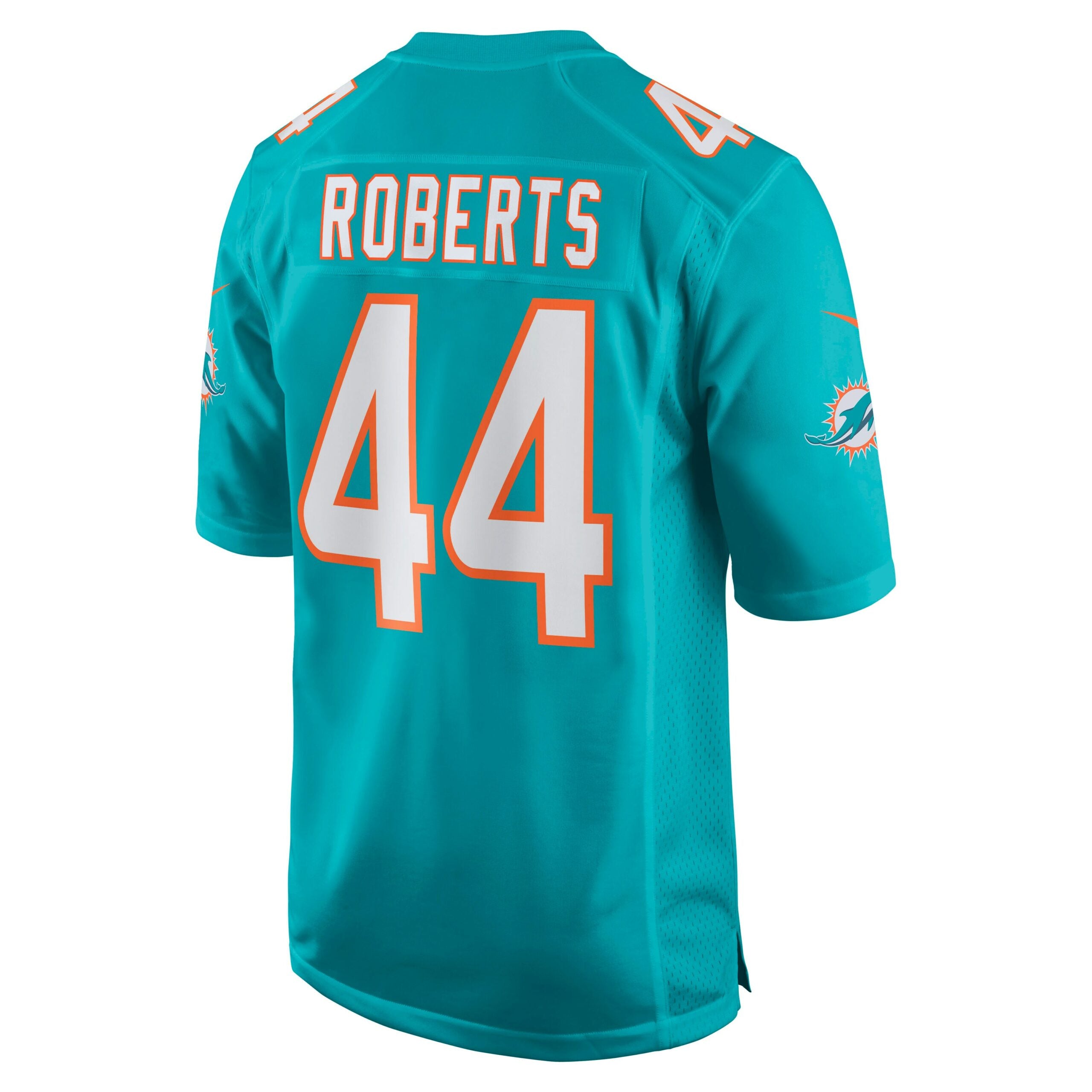 Elandon Roberts Miami Dolphins Game Jersey - Aqua