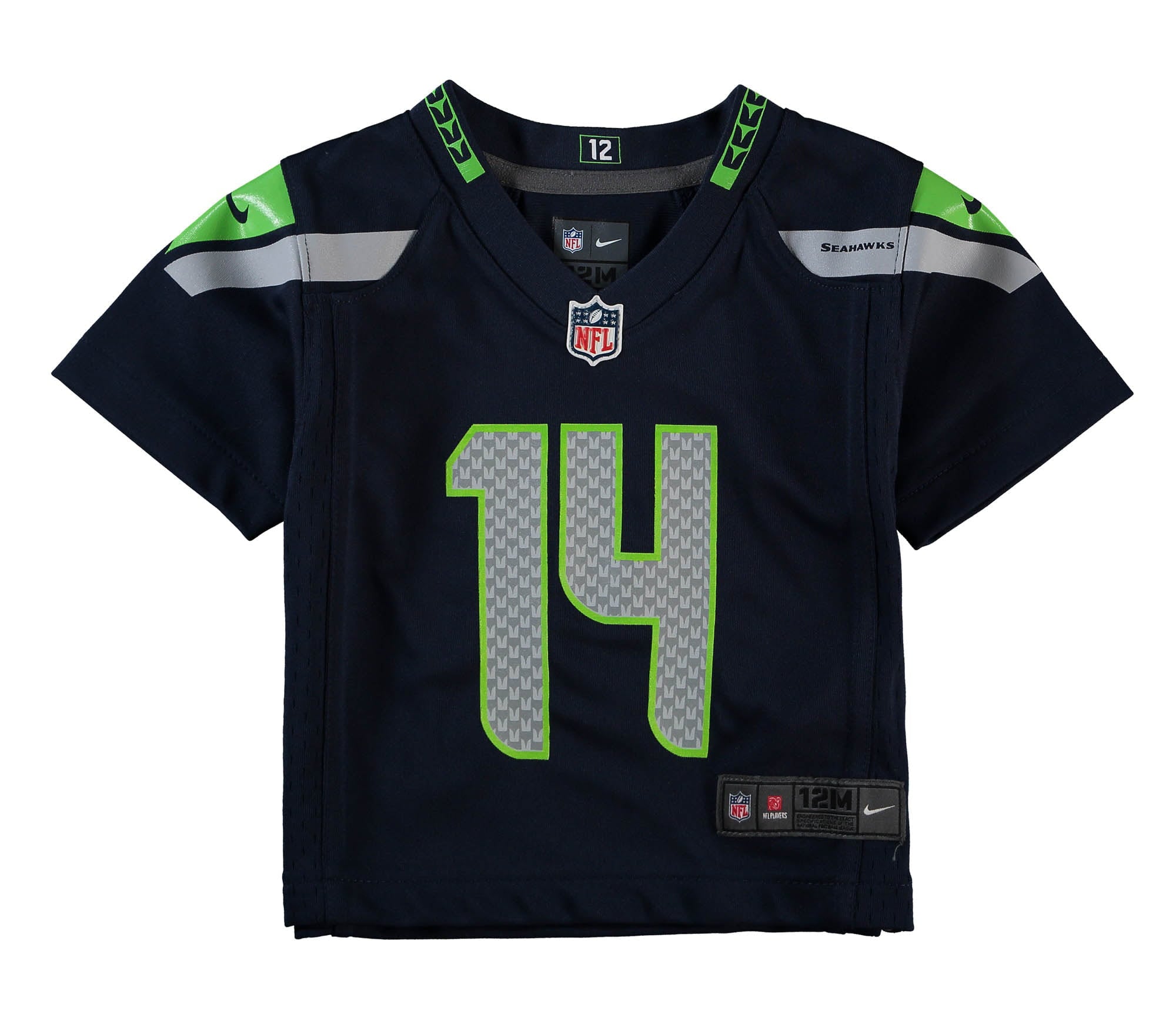 Toddler DK Metcalf Navy Seattle Seahawks Game Jersey