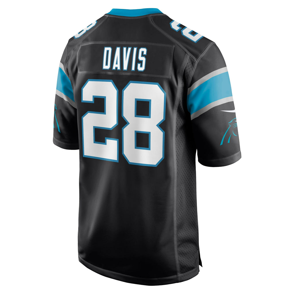 Mike Davis Carolina Panthers Game Jersey - Black