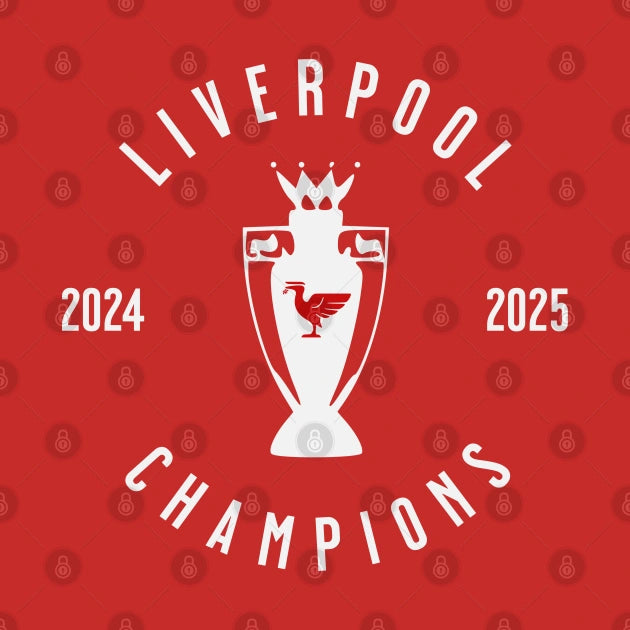 Liverpool Champions 25 White 3 Hoodie