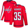 Darcy Kuemper Washington Capitals Authentic Jersey - Red