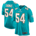 Zach Thomas Miami Dolphins Game Retired Player Jersey - Aqua