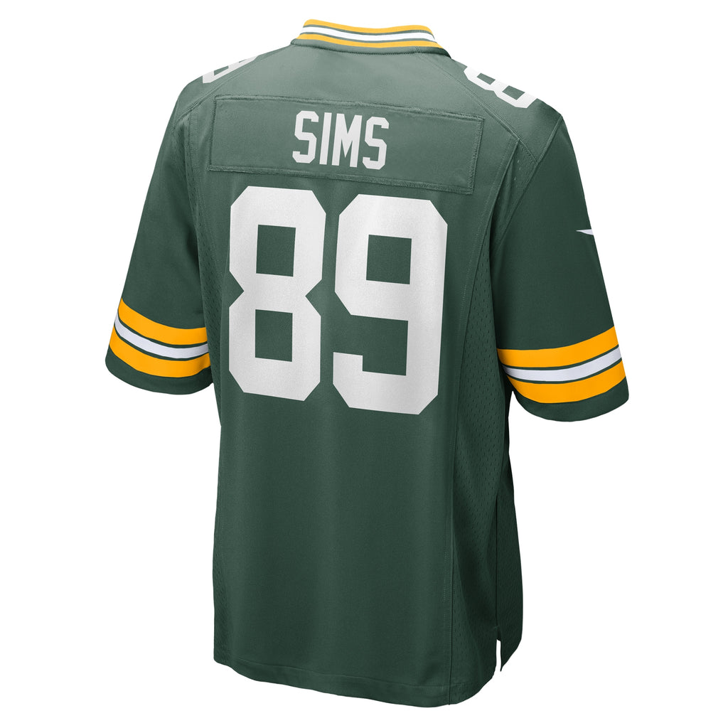 Ben Sims Green Bay Packers Team Game Jersey - ?Green