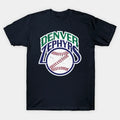 Denver Zephyrs Defunct Vintage Baseball T-Shirt