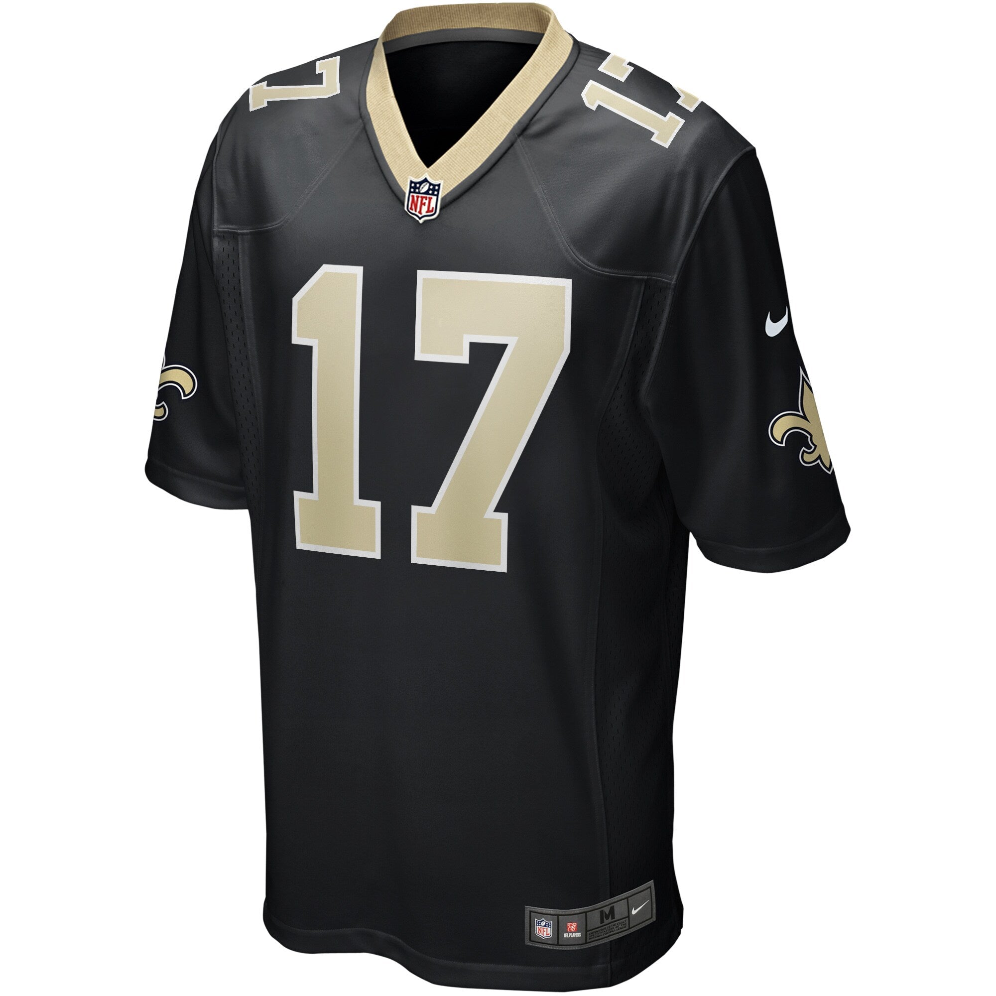 Emmanuel Sanders New Orleans Saints Game Player Jersey - Black