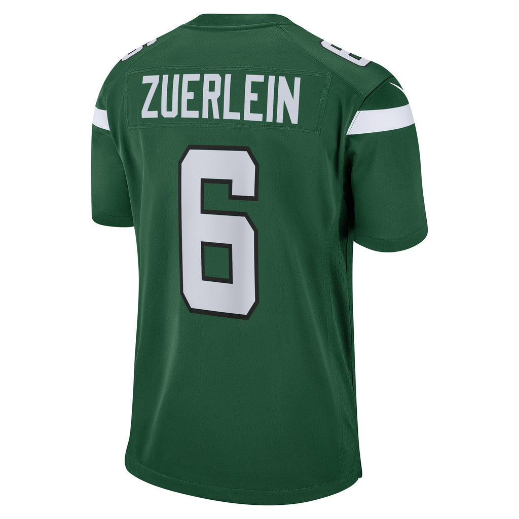 Greg Zuerlein New York Jets Game Player Jersey - Gotham Green