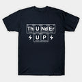 Thunder Up, Periodic Table - Navy T-Shirt