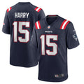 N'Keal Harry New England Patriots Game Jersey - Navy