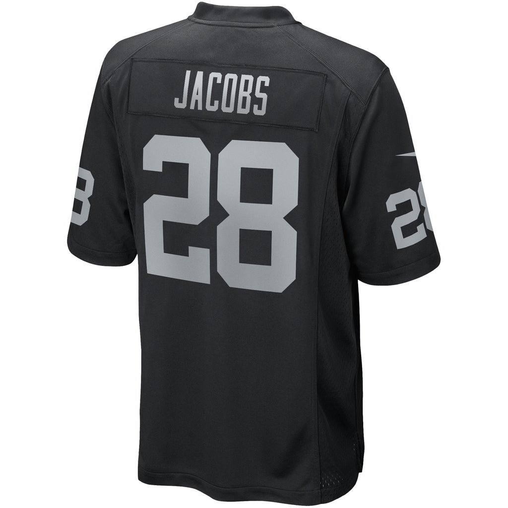 Josh Jacobs Las Vegas Raiders Game Player Jersey - Black