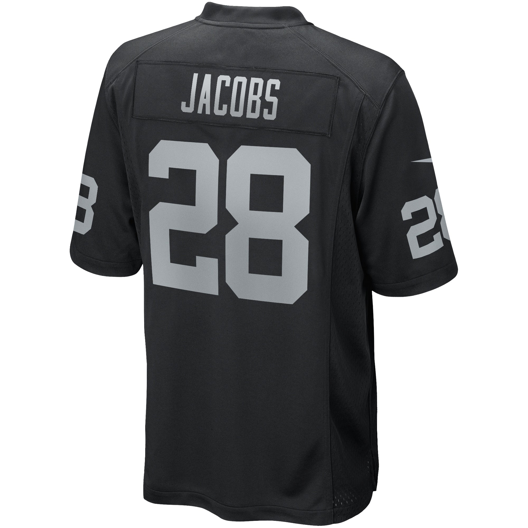 Josh Jacobs Las Vegas Raiders Game Player Jersey - Black