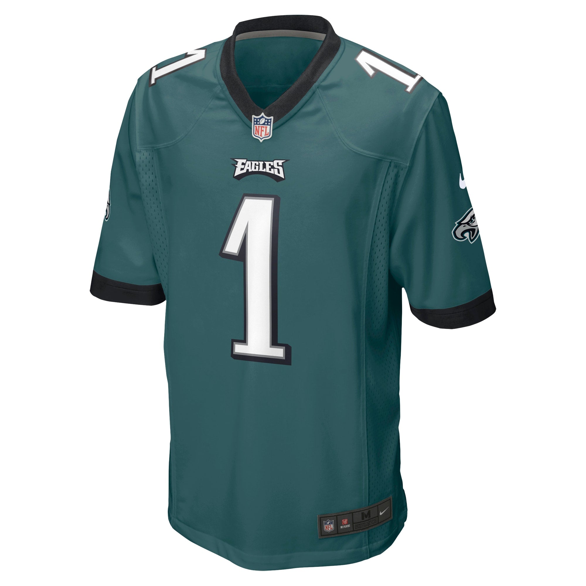 Number 1 Dad Philadelphia Eagles Game Jersey - Midnight Green