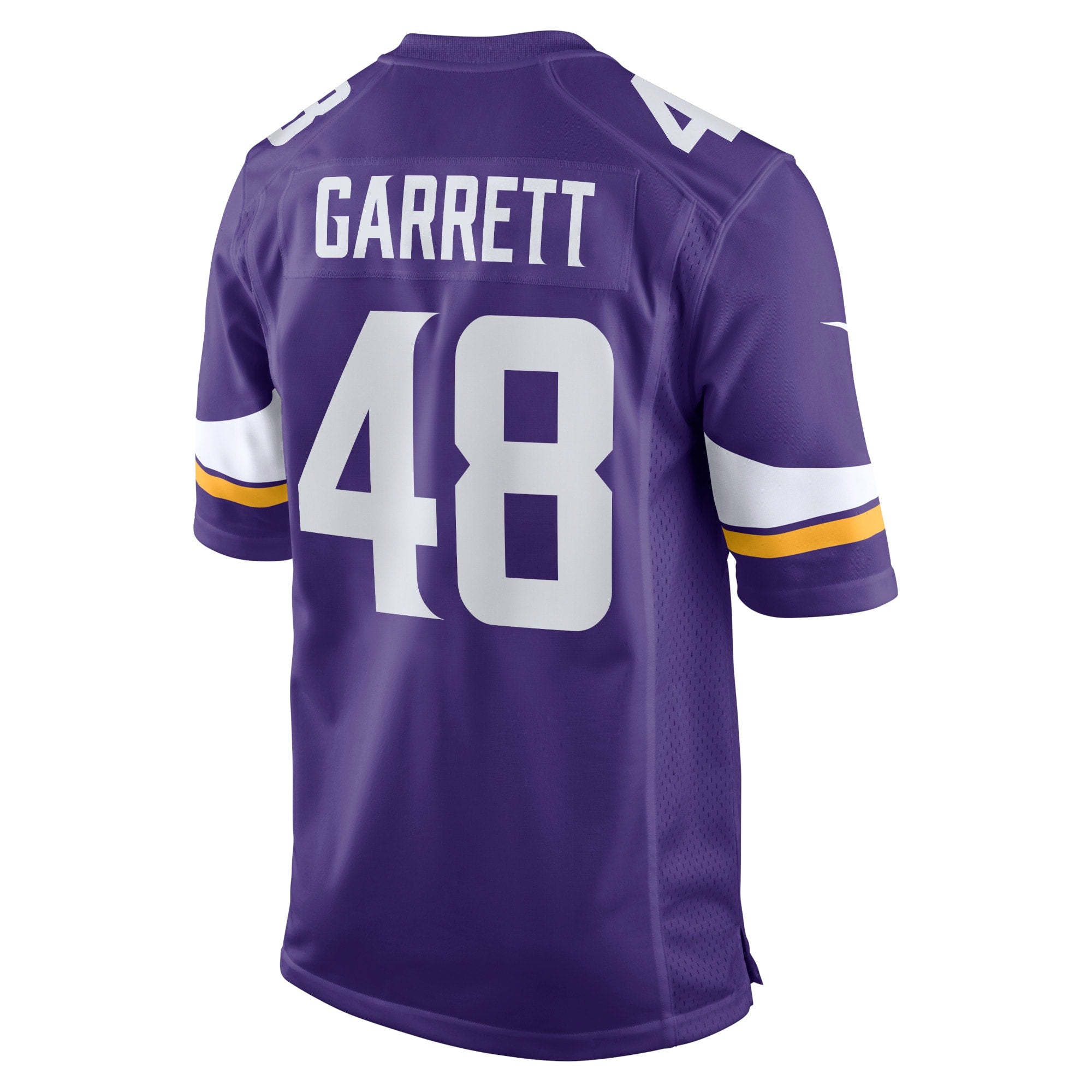 Chris Garrett Minnesota Vikings Home Game Player Jersey - Purple