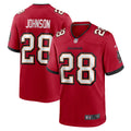 Cephus Johnson Tampa Bay Buccaneers Team Game Jersey - ?Red