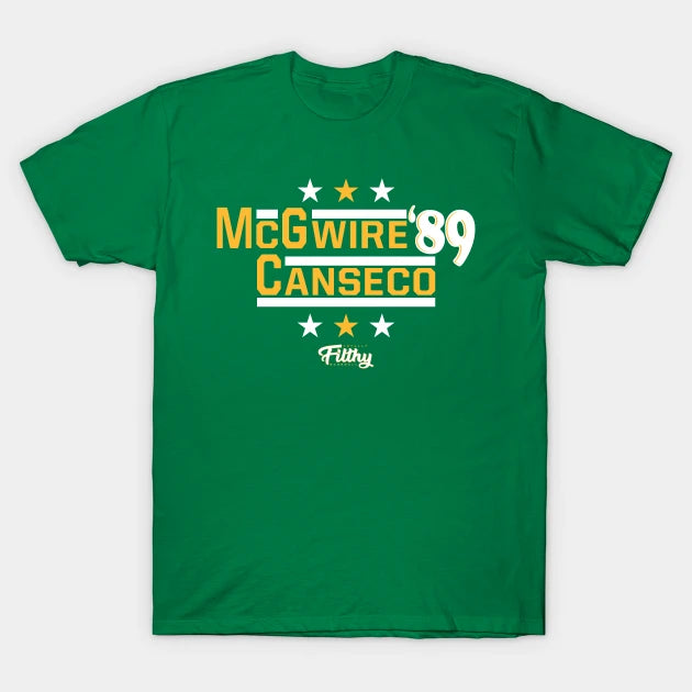 Totally Filthy Baseball Mcgwire/Canseco T-Shirt