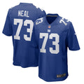 Evan Neal New York Giants Player Game Jersey - Royal