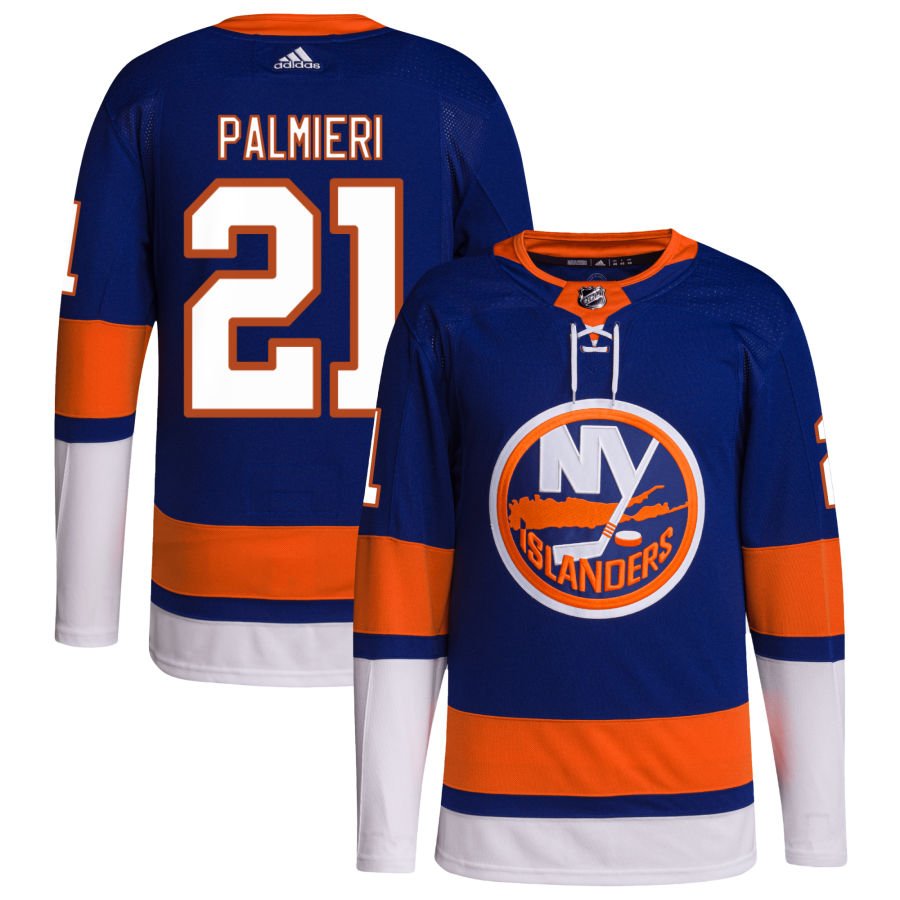Kyle Palmieri New York Islanders Home Primegreen Authentic Pro Jersey - Royal