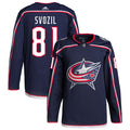 Stanislav Svozil Columbus Blue Jackets Home Primegreen Authentic Pro Jersey - Navy