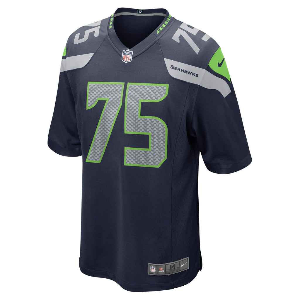 Greg Eiland Seattle Seahawks Game Jersey - College Navy