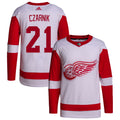 Austin Czarnik Detroit Red Wings Away Primegreen Authentic Pro Jersey - White