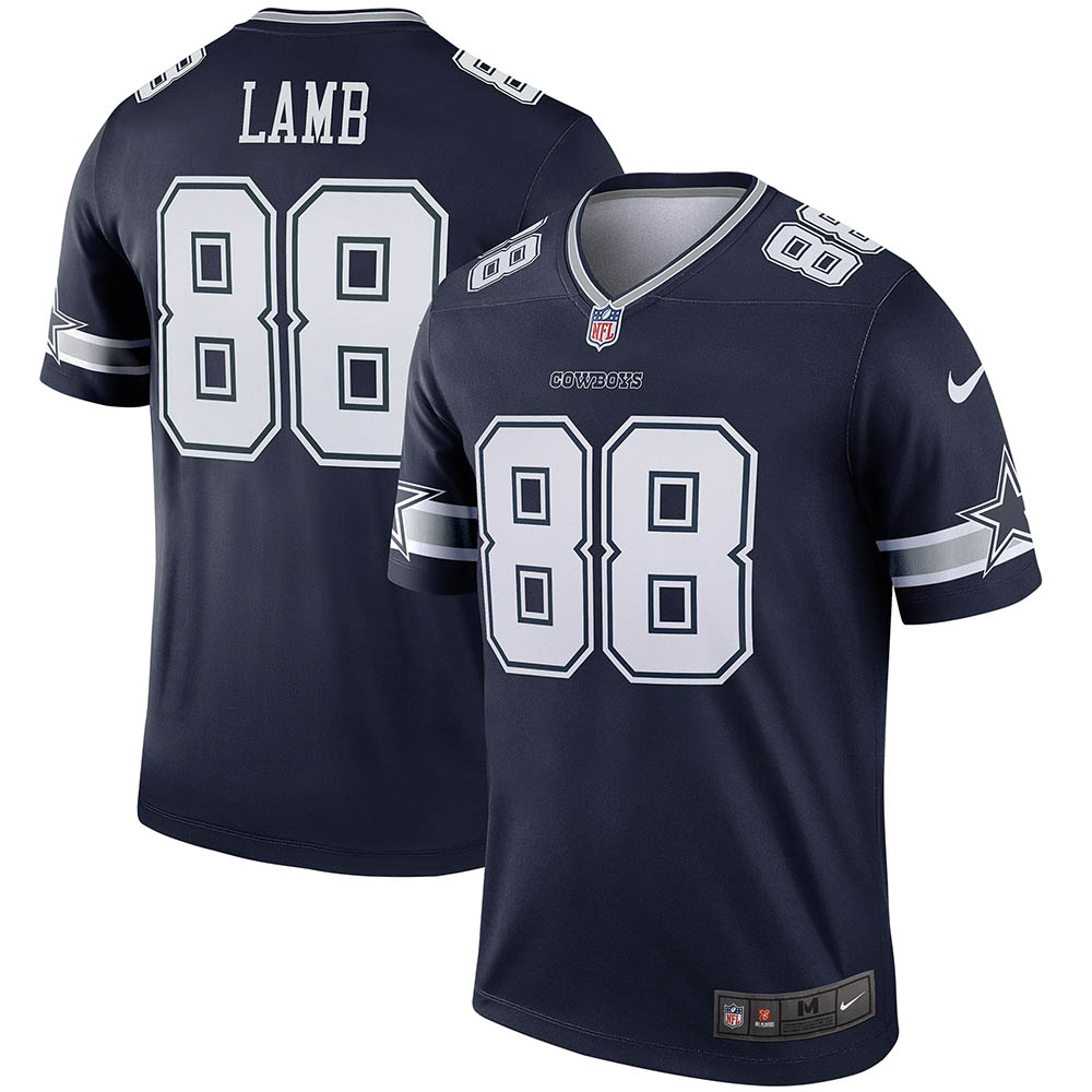 Men's Dallas Cowboys CeeDee Lamb Legend Jersey Navy