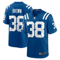 Pharaoh Brown Indianapolis Colts Game Player Jersey - Royal