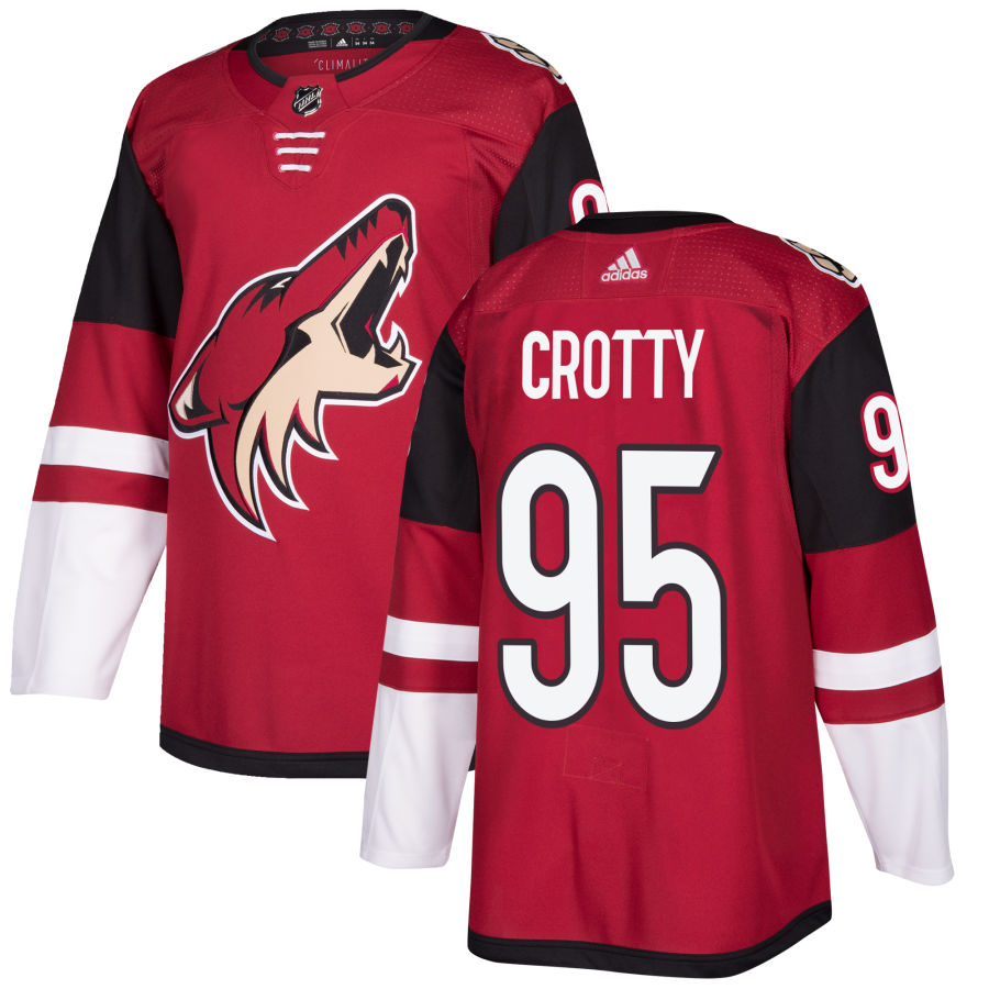 Cameron Crotty Arizona Coyotes Authentic Jersey - Maroon