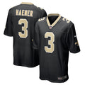 Jake Haener New Orleans Saints Team Game Jersey - ?Black
