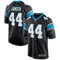 J.J. Jansen Carolina Panthers Game Jersey - Black
