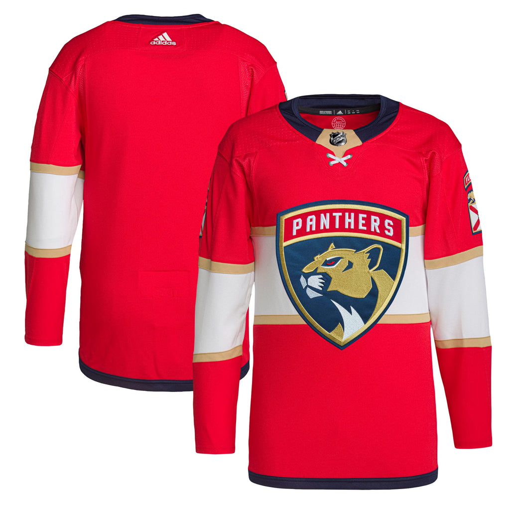 Florida Panthers Home Primegreen Authentic Pro Jersey - Red